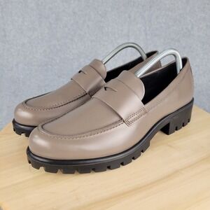 Ecco Modtray Women's Woodrose Shoes Lug Loafer Size‎ 10-10.5 EU 41